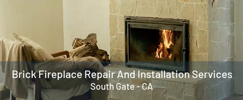 Brick Fireplace Repair And Installation Services South Gate - CA