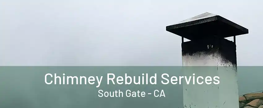 Chimney Rebuild Services South Gate - CA