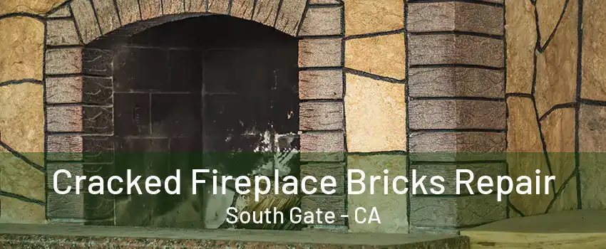 Cracked Fireplace Bricks Repair South Gate - CA