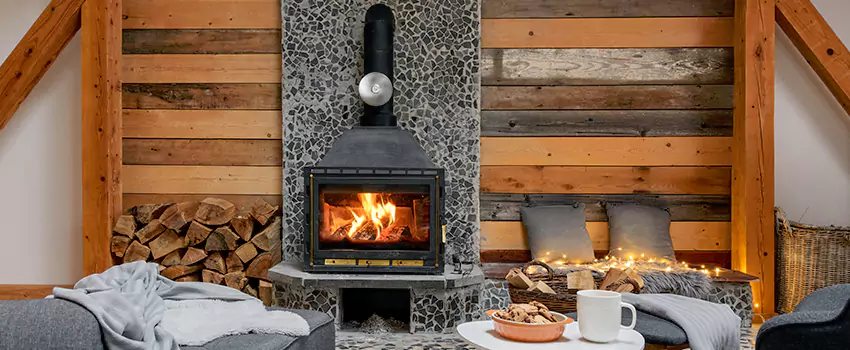 Thelin Hearth Products Direct Vent Gas Stove Fireplace Inspection in South Gate, California