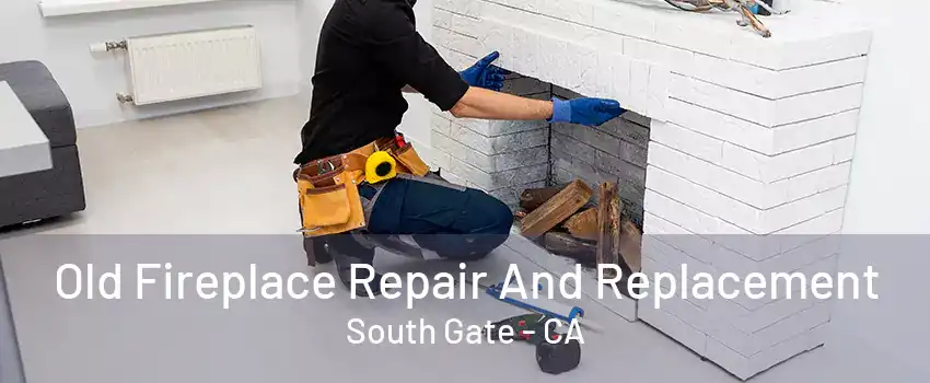 Old Fireplace Repair And Replacement South Gate - CA