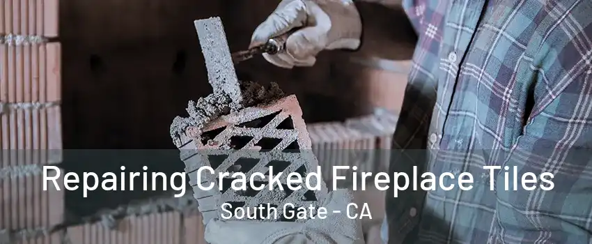 Repairing Cracked Fireplace Tiles South Gate - CA